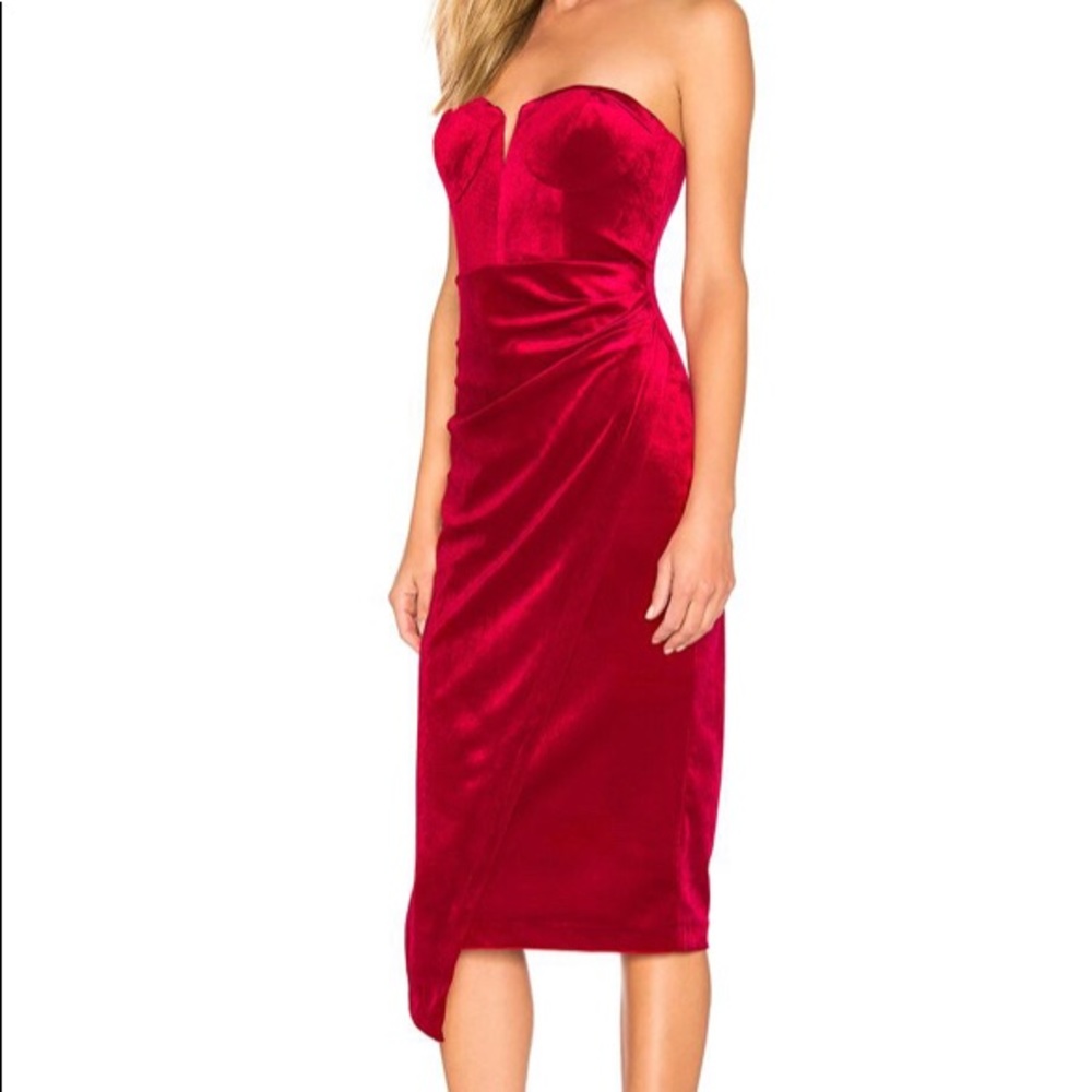 Anthro Yumi Kim Velvet Allure Dress
